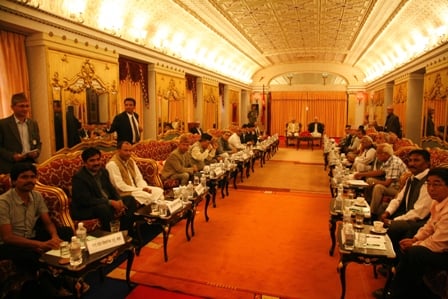 AGREEMENT MAYBE: Leaders attend the all-party meeting called by President Ram Baran Yadav on Friday.