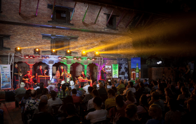 A concert by the band Kutumba at Patan Museum Courtyard on Thursday evening.