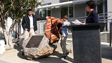 MEMORY: Late Bhaskar Thapa's memorial plaque was unveiled in San Fransisco on Sunday .He was the chief engineer of the $400 million Caldecott Highway Tunnel under Berkeley Hills in the US.