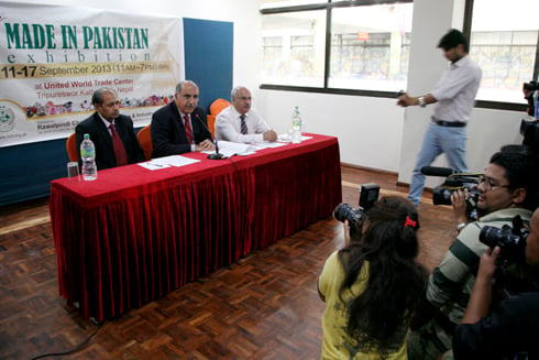 RAWALPINDI EXPRESS: Delegates from Pakistan announce the 4th Made in Pakistan Exhibition open. It will take place at United World Trade Centre from 11 to 17 September.