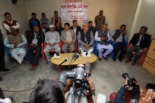 After an Indian national was killed in police firing in Birganj on Monday, Madhesi parties said talks with the government were 'meaningless'.