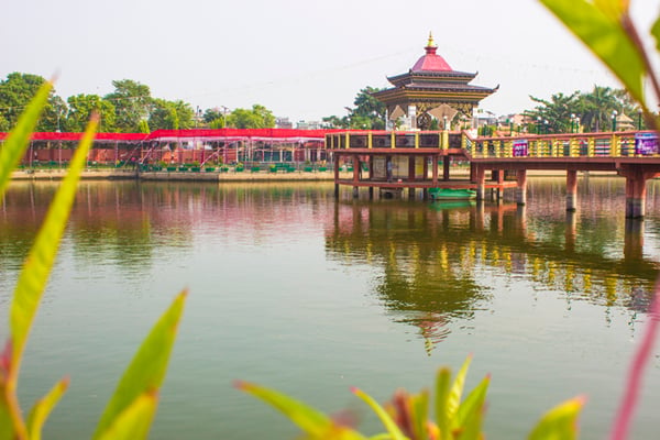 With Chhath festival just around the corner, Birganj's historic Ghadiarwa pond is getting a facelift.