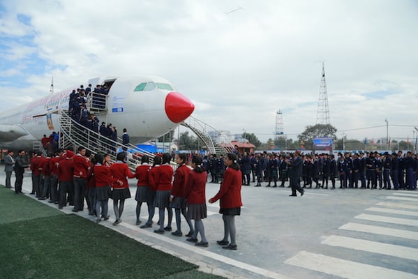 Some 30,000 students have visited the new Aviation Museum since its soft launch. The converted Airbus 330 will open to the public on Tuesday.