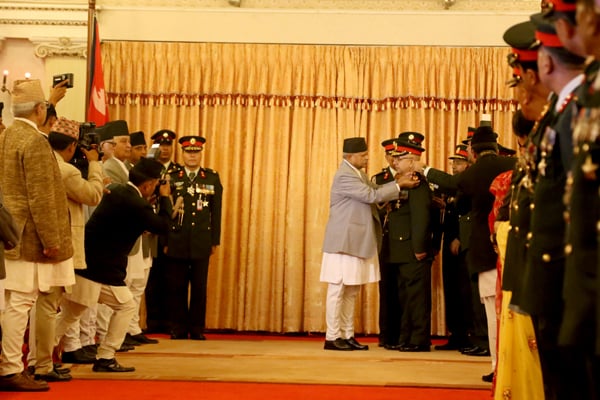 Rajendra Chhetri became Nepal's new Army Chief from Thursday. President Ram Baran Yadav conferred the insignia of the Chief of Army Staff (CoAS) on Chhetri during a ceremony held in Shital Niwas, Kathmandu on Thursday.