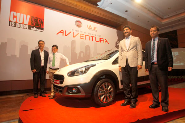 Life Auto Mobile officially launches the Fiat Avventura at Hotel Soaltee on Sunday.