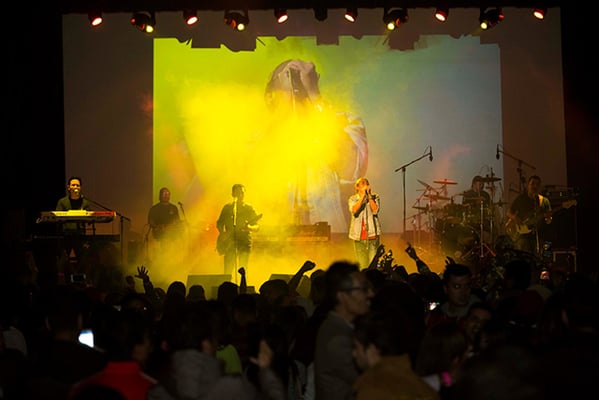 Nepali folk rock band Nepathya performs their second show on the ongoing Nepathya Australia Tour at Norwood Concert Hall in Adelaide on Saturday.