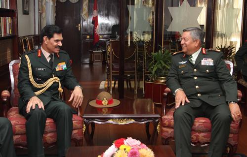 Chief of Army Staff General Dalbir Singh of Indian Army arrives in Kathmandu for 4 day official visit.