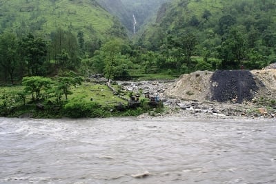 FLOOD CODE: Monsoon rains have increased Mahakali River levels causing floods and landslips at Shikhar VDC, Darchula district, on Monday.