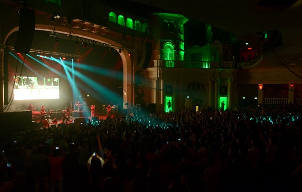 The Nepali folk rock band Nepathya has enthralled the audience by performing in O2 Academy Brixton, London on Saturday.