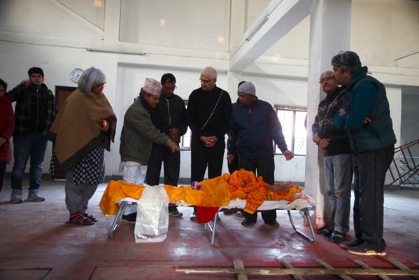 Senior litterateur and Chairman of Madan Puraskar Guthi Kamal Mani Dixit has passed away at the age of 87. He was cremated at the electric crematorium in Pashupati on Thursday morning.