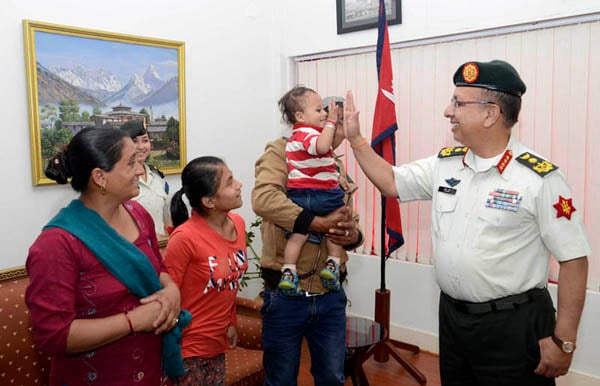 On the first anniversary of the earthquake, Nepal Army on Sunday announced scholarship for 17-month-old Sonish Awal who was rescued after being buried for 22 hours.