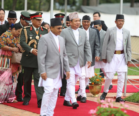 Vice President Nanda Bahadur Pun leaves for China to take part in the 23rd China – Lanzhou Investment and Trade Fair on Tuesday.