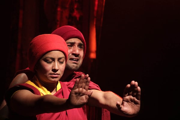 IN CHARACTER: Performed 164 times on stage, 'Agni Ko Katha' is currently playing at Kathmandu Theatre Village.