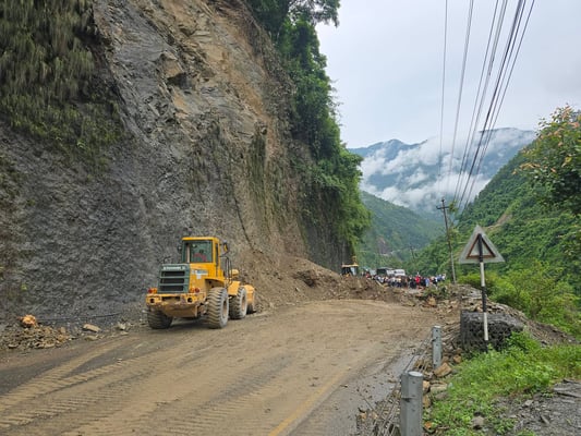 Nepal's roads don’t last the rains 